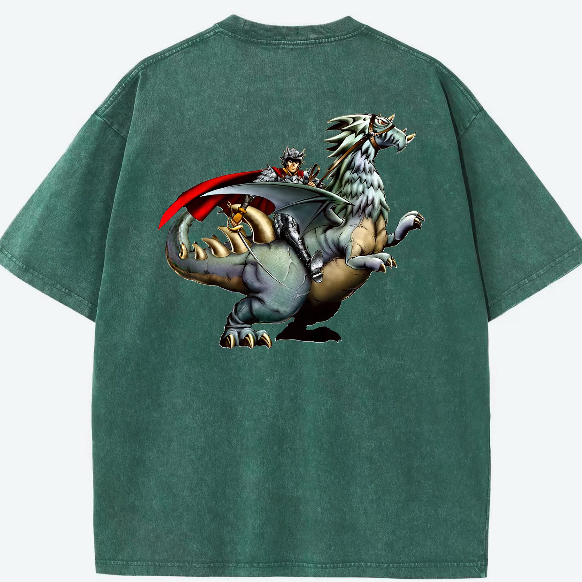 （画像用） 遊☆戯☆王 Yu-Gi-Oh! 綿100% ヴィンテージ風 半袖Tシャツ（背面プリント）